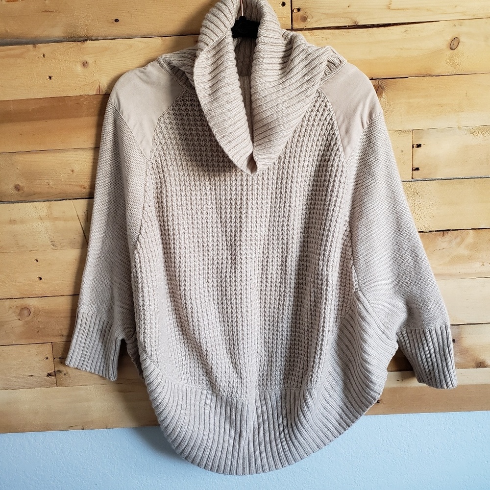 Maison Jules Poncho Sweater